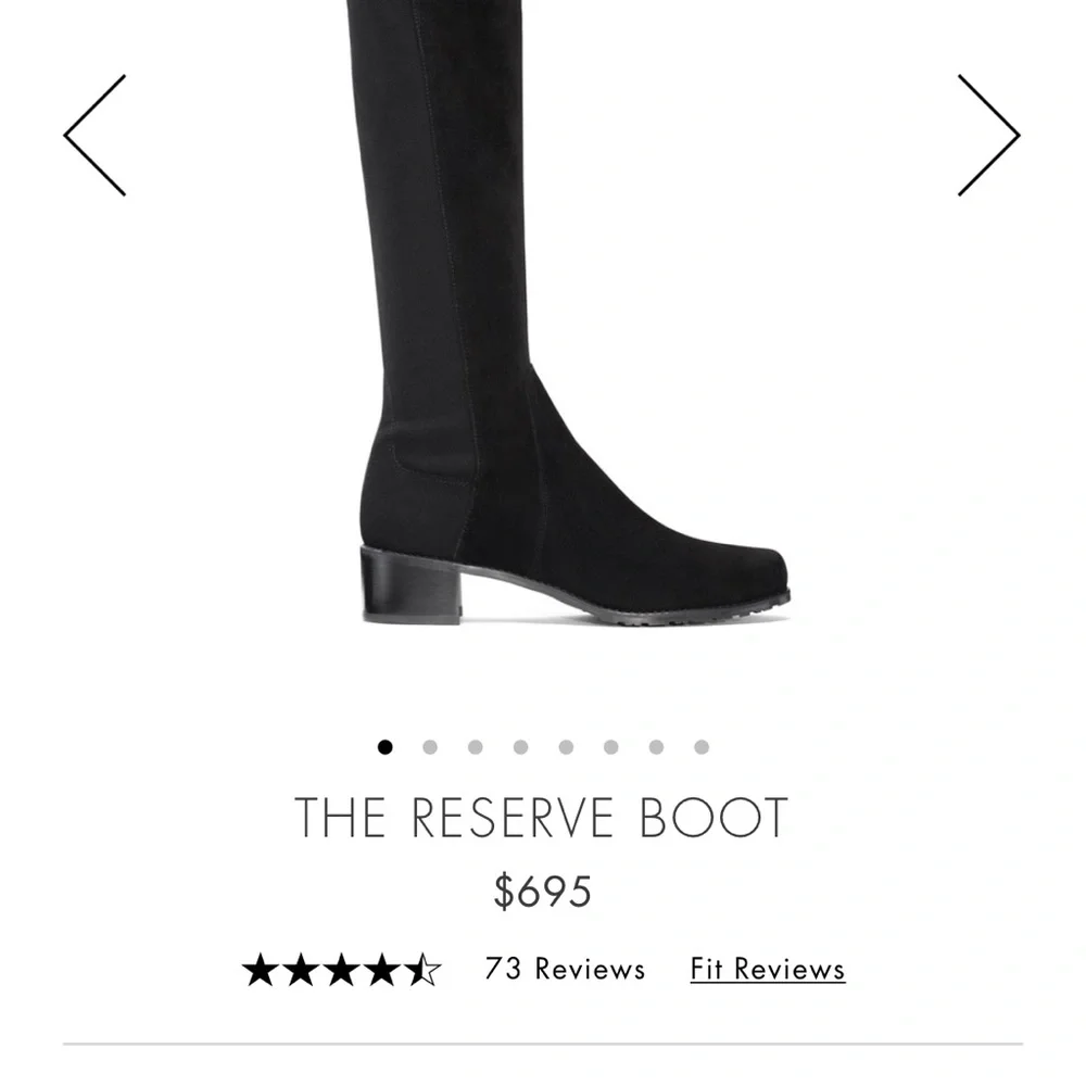 Stuart Weitzman Reserve heeled 50/50 boots